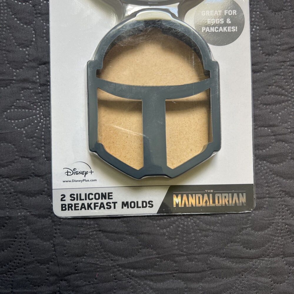 Star Wars - The Mandalorian Themed Silicone Breakfast Molds | 2 Molds | NEW Home - Picture 4 of 9